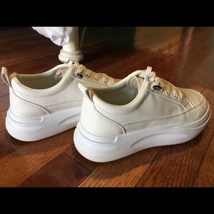 White Lace Up shoes - Shein